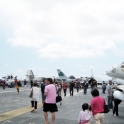 Up on the carrier deck